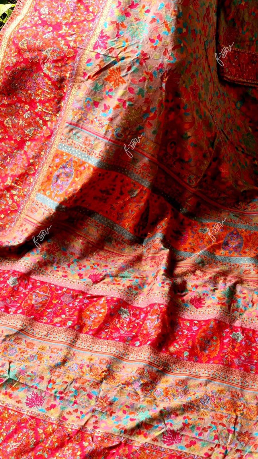 Buy Blue Banarasi Kani Silk Cotton Saree Online | Weaveinindia –  WeaveinIndia