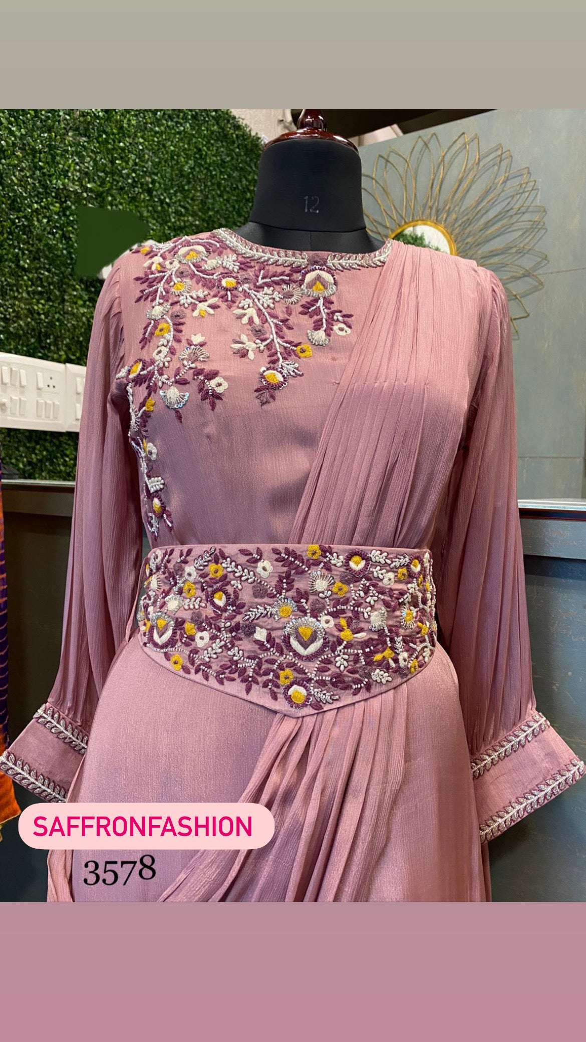 Lubika indowestern dress - Saffronfashionindia