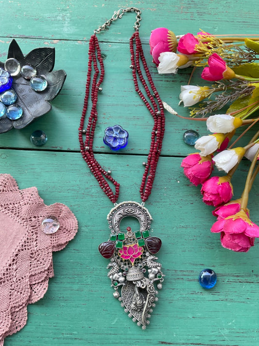 Sunena handmade neckpiece - Saffronfashionindia