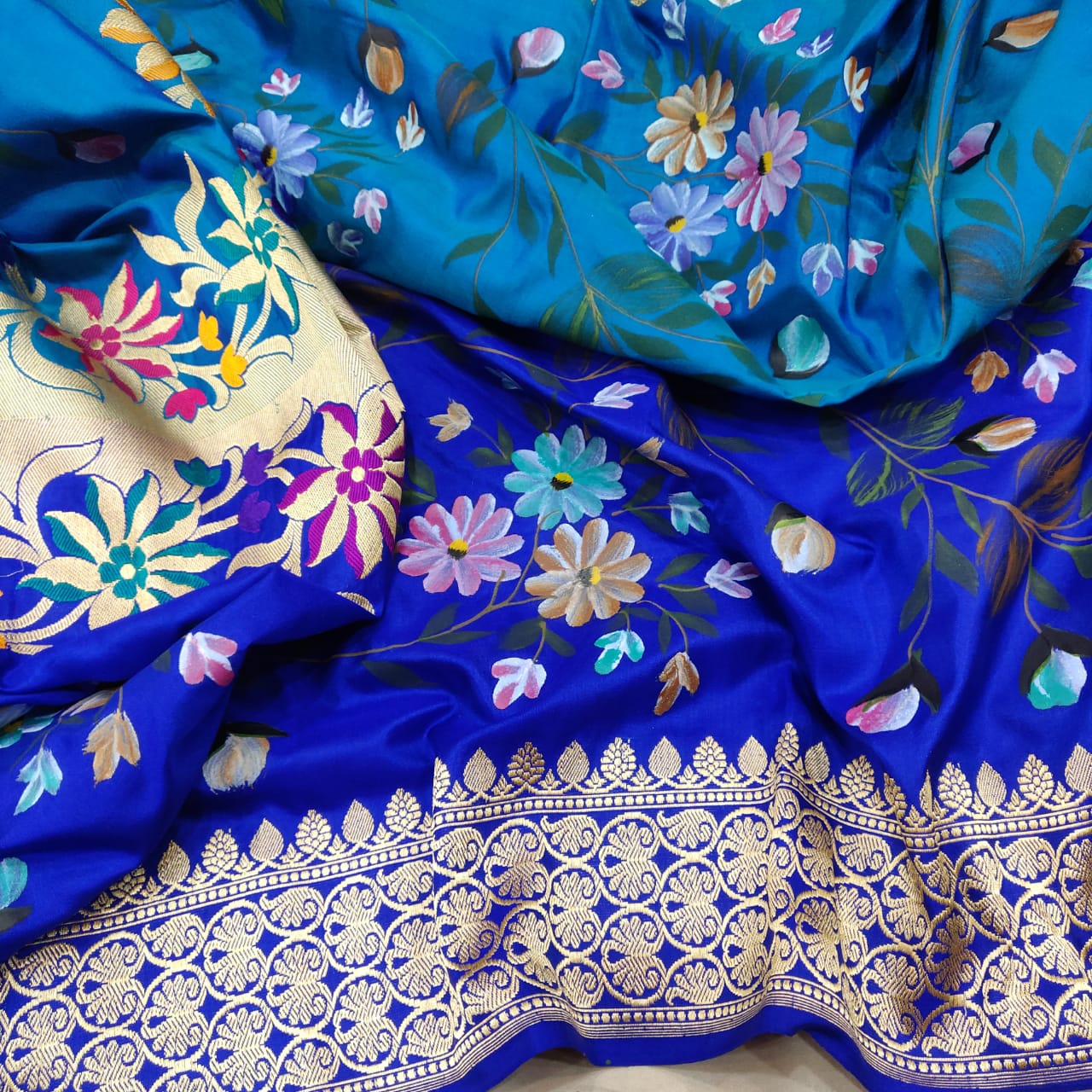 Kaniksha handwoven silk saree - Saffronfashionindia