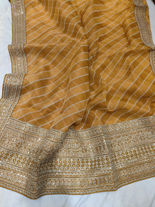 Sudeshi organza partywear saree